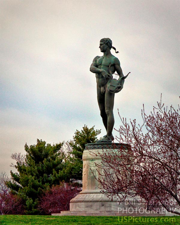Orpheus Statue at Fort McHenry