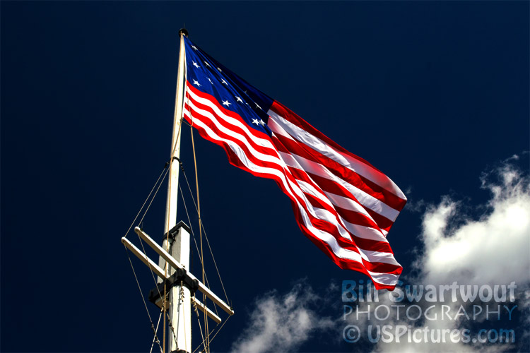 Storm Flag at Fort McHenry